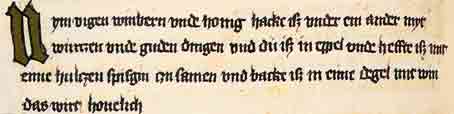 Rheinfränkischen Kochbuch um 1445