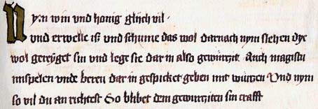 Rheinfr. Kochbuch Fol.293r.