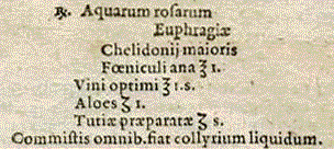 J.J.Wecker, Practica Medicinae, Basel 1585, S.294/295.